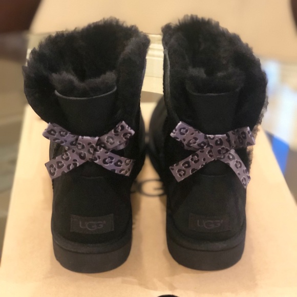ugg mini bailey bow ii exotic